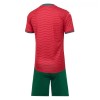 Conjunto Portugal Equipamento Principal Mundial 2026 - Criança